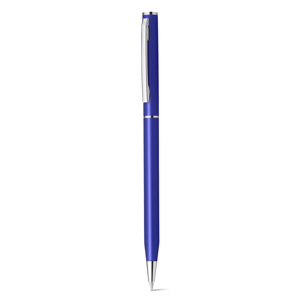 LESLEY METALLIC. Penna a sfera in alluminio con clip e meccanismo a rotazione