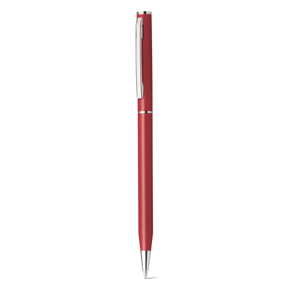 LESLEY METALLIC. Penna a sfera in alluminio con clip e meccanismo a rotazione