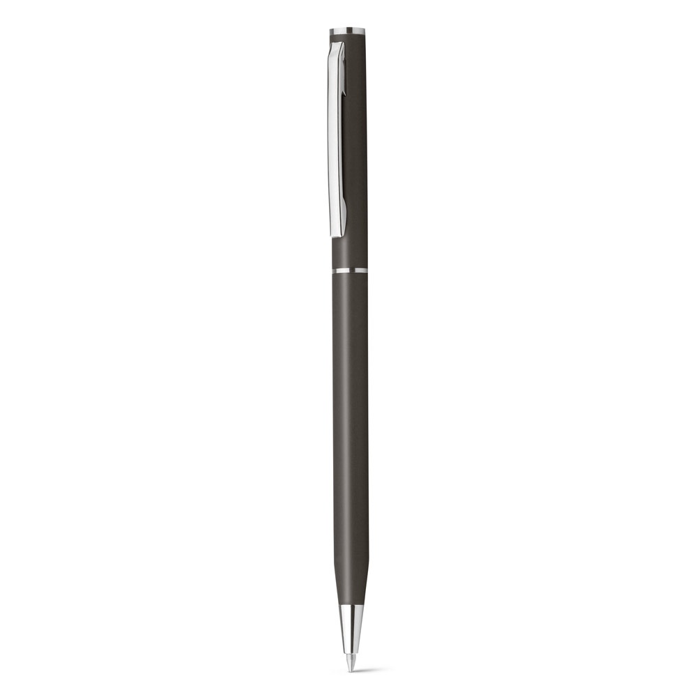 LESLEY METALLIC. Penna a sfera in alluminio con clip e meccanismo a rotazione