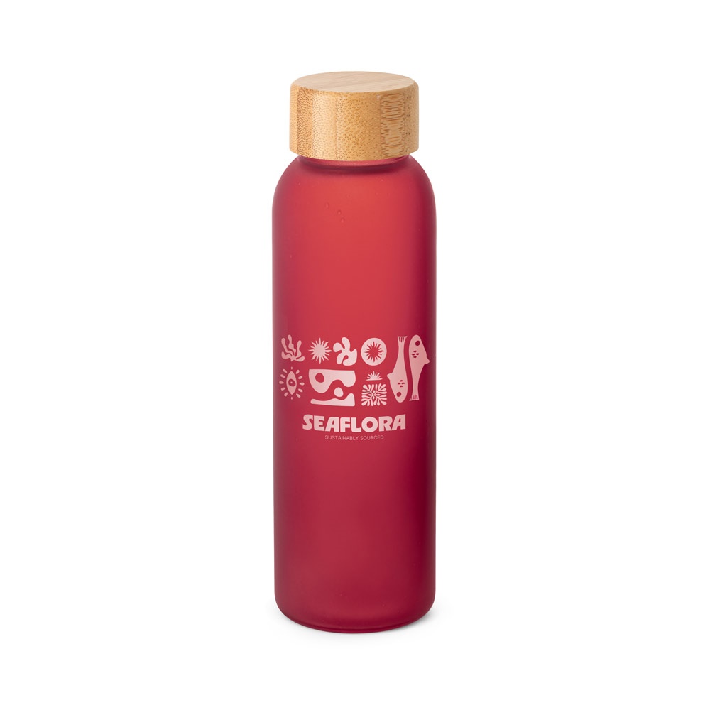 LILLARD GLASS. Bottiglia in vetro satinato da 520 ml