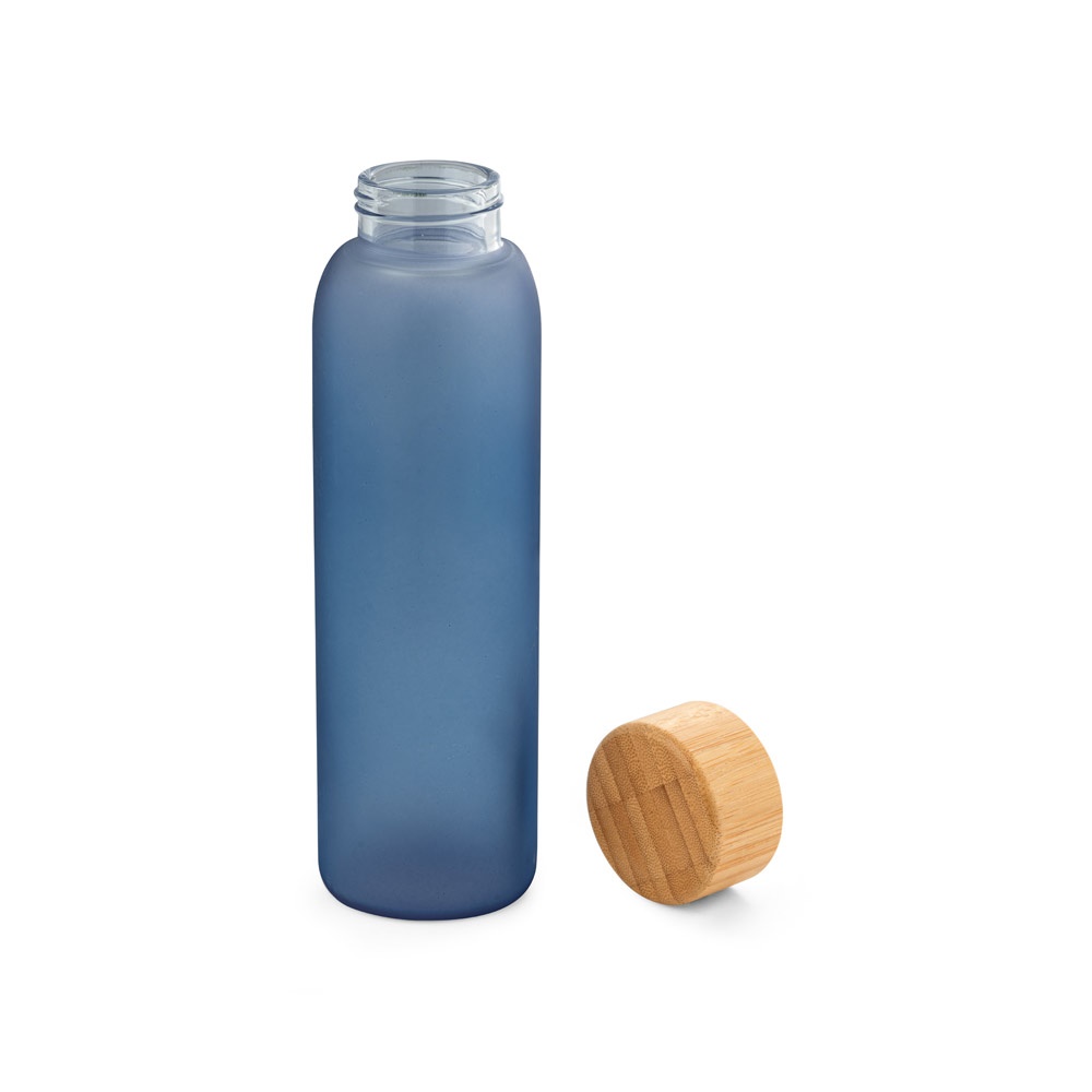 LILLARD GLASS. Bottiglia in vetro satinato da 520 ml