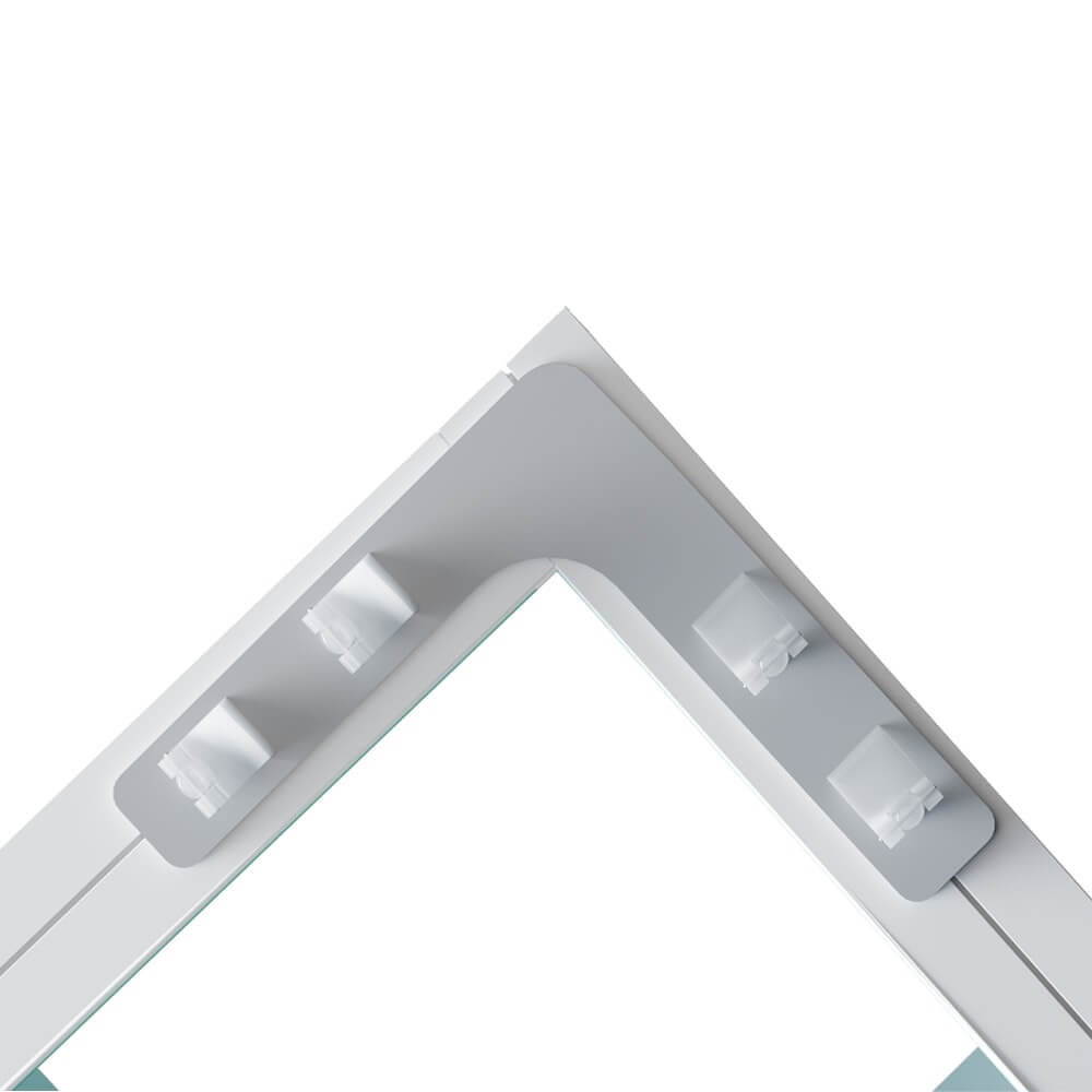 Connettore per angolo superiore 90° per Illumigo