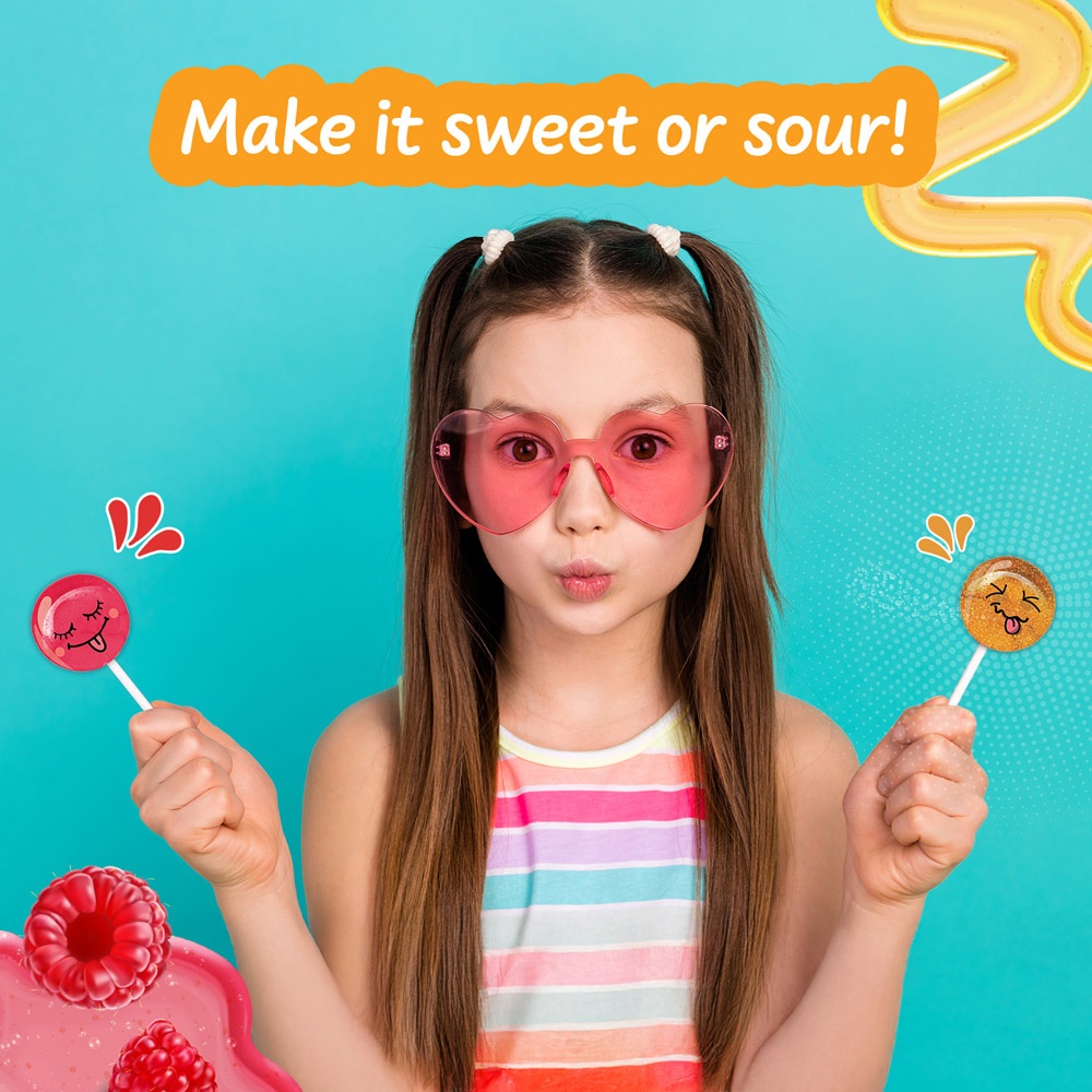 LOLLIPOP FACTORY. Fabbrica di lecca-lecca: perfetta per i bambini