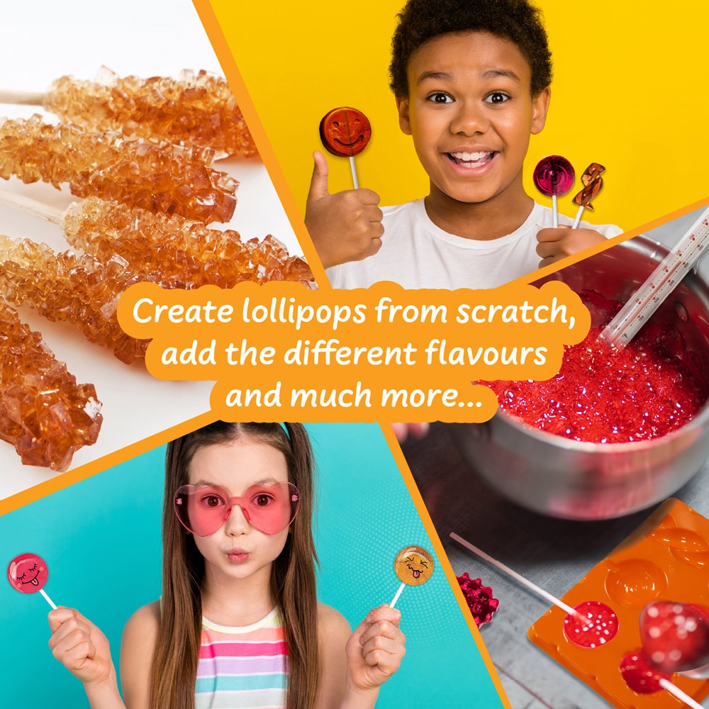 LOLLIPOP FACTORY. Fabbrica di lecca-lecca: perfetta per i bambini