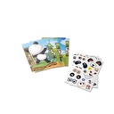 MADAGASCAR. Gioco con adesivi composto da sei fogli