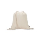 MAIORCA. Zaino a sacca in 100% cotone riciclato (180 g/m²)