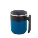 MALDINI. Tazza da viaggio con parete interna in acciaio inox e finitura opaca, 400 mL