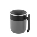 MALDINI. Tazza da viaggio con parete interna in acciaio inox e finitura opaca, 400 mL