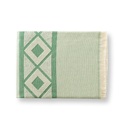 MALEK. Telo multifunzionale e da bagno (350g/m²) realizzato in cotone leggero e resistente (85%) e cotone riciclato (15%)