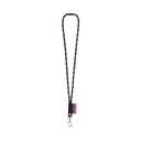 MANSFIELD. SET Lanyard NAUTIC Lungo (Ø 7 mm) con moschettone a leva da 9 mm e chiusura di sicurezza da Ø 7 mm
