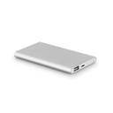 MARCET. Power bank slim da 4'000 mAh in ABS riciclato (70% rABS) e alluminio riciclato (30% rAL)