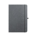 MATISSE. Blocco note A5 con copertina rigida in pelle (70% riciclata) con pagine a righe
