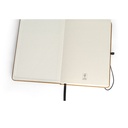 MATISSE. Blocco note A5 con copertina rigida in pelle (70% riciclata) con pagine a righe