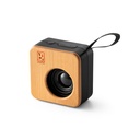 MAYER. Altoparlante portatile da 3W con autonomia di 4 ore in bambù e ABS riciclato (100% rABS)