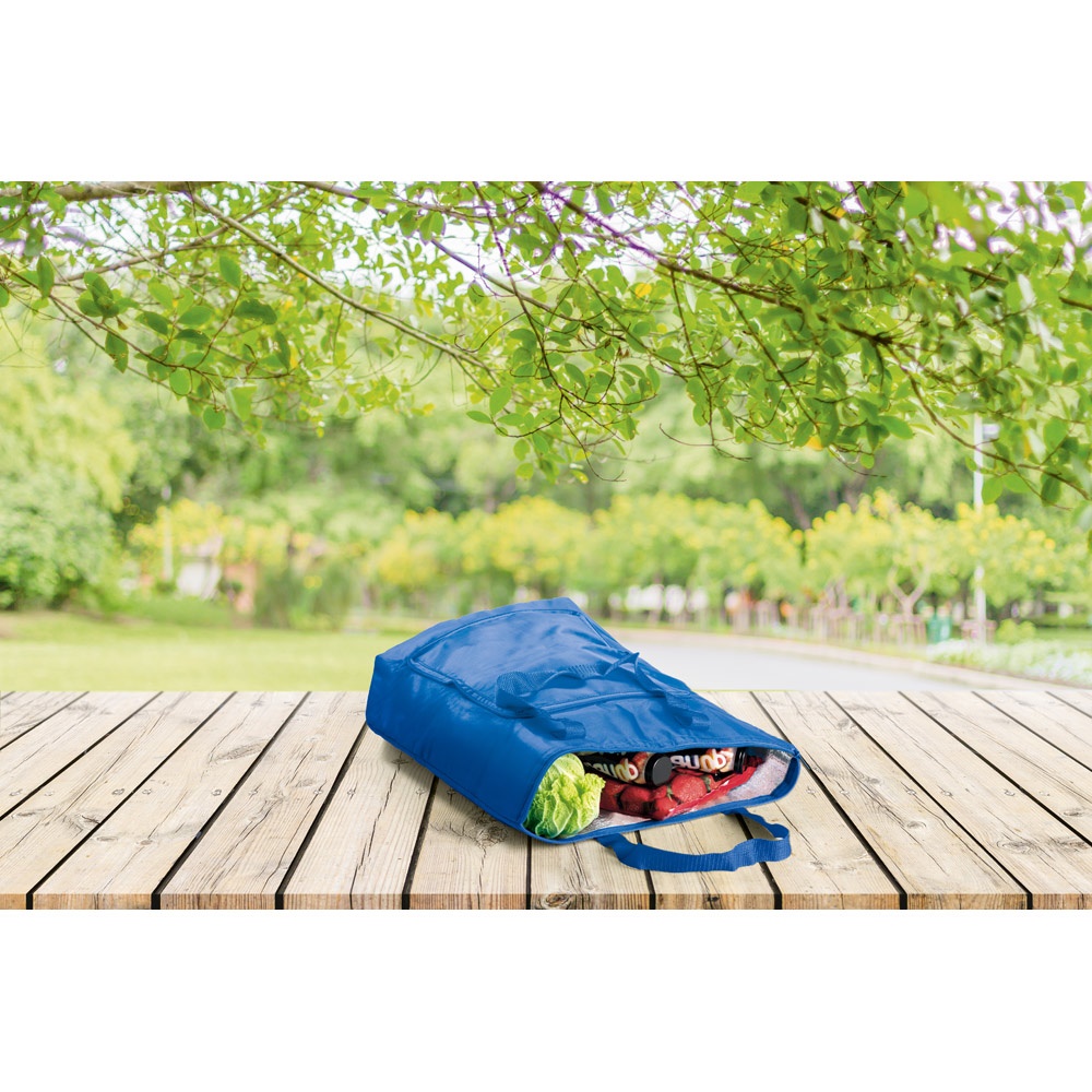 MAYFAIR. Borsa termica pieghevole poliestere 210D 15 L