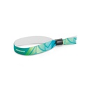MENDOZA. SET Lanyard SUBLIMATION Slim I (15 mm) bracciale in poliestere con chiusura di sicurezza