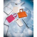 MERIDA. Borsa (220 g/m²) in cotone (50%), cotone riciclato (30%) e poliestere (20% rPET)