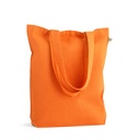 MERIDA. Borsa (220 g/m²) in cotone (50%), cotone riciclato (30%) e poliestere (20% rPET)