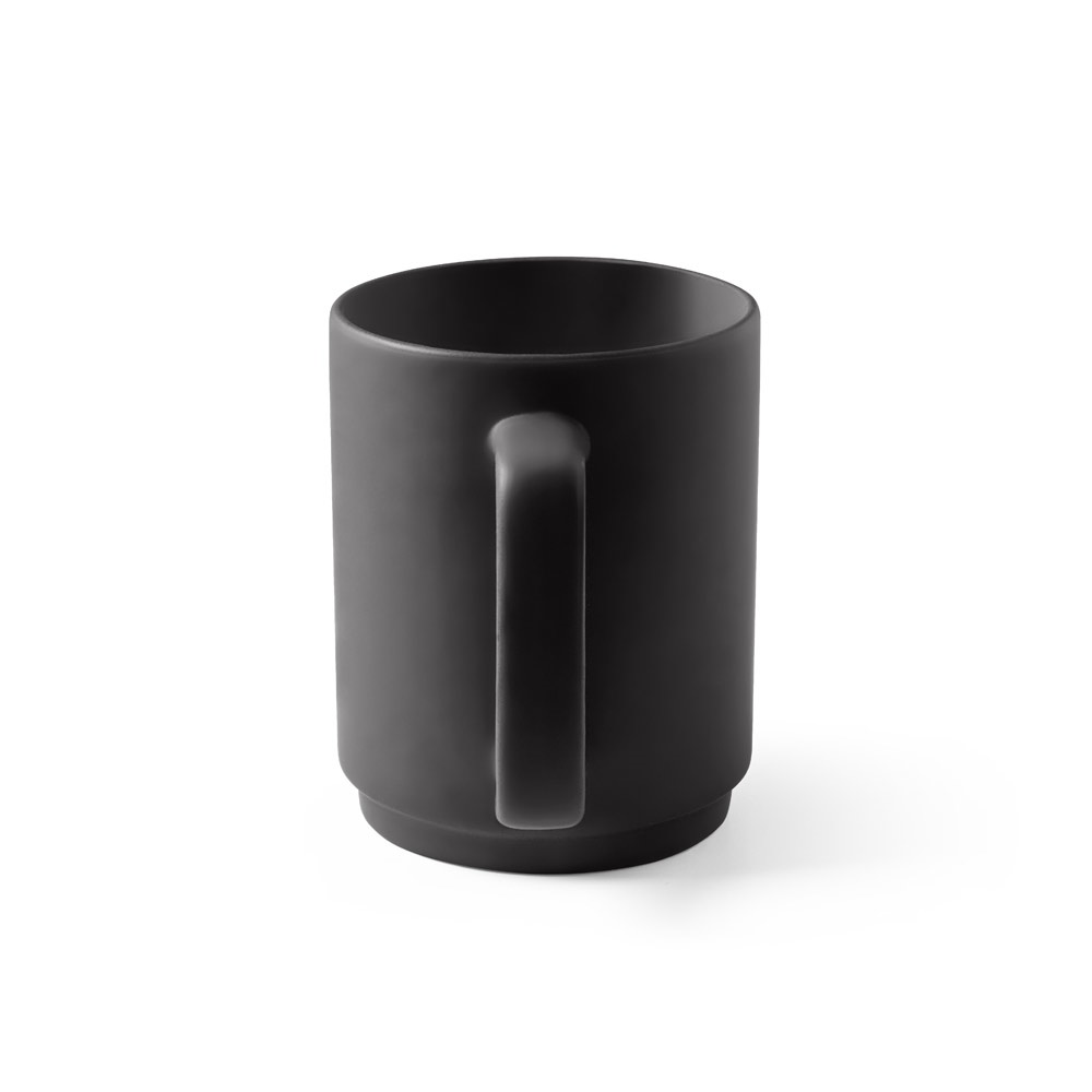 MIGHTY. Tazza in ceramica con corpo cilindrico 330 mL
