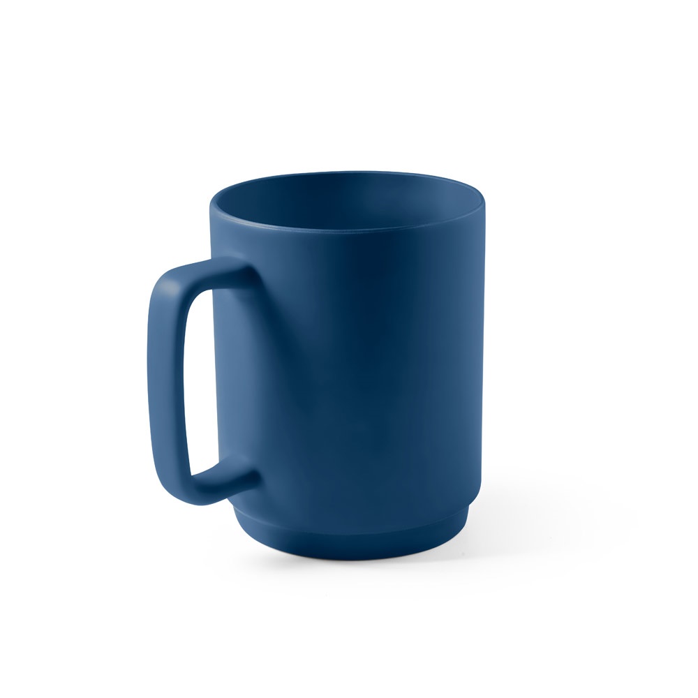 MIGHTY. Tazza in ceramica con corpo cilindrico 330 mL