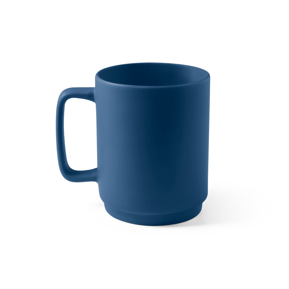 MIGHTY. Tazza in ceramica con corpo cilindrico 330 mL