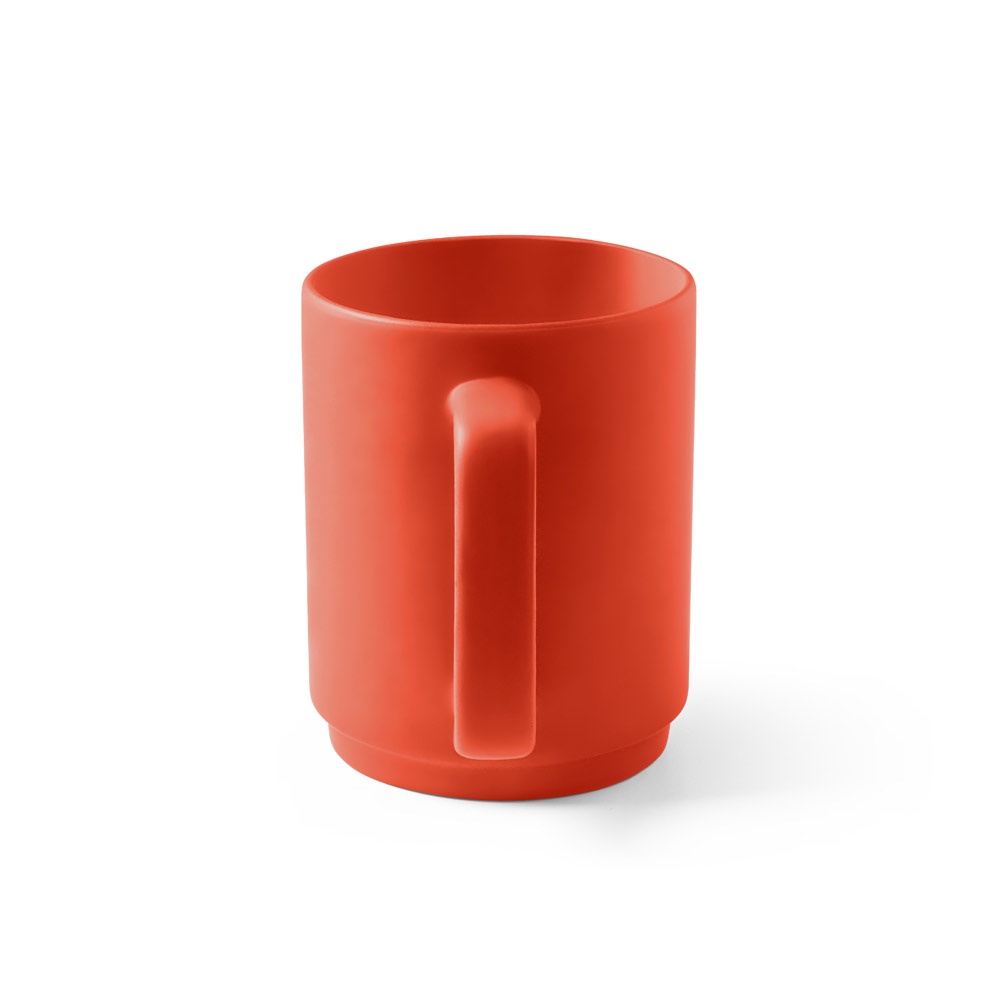 MIGHTY. Tazza in ceramica con corpo cilindrico 330 mL