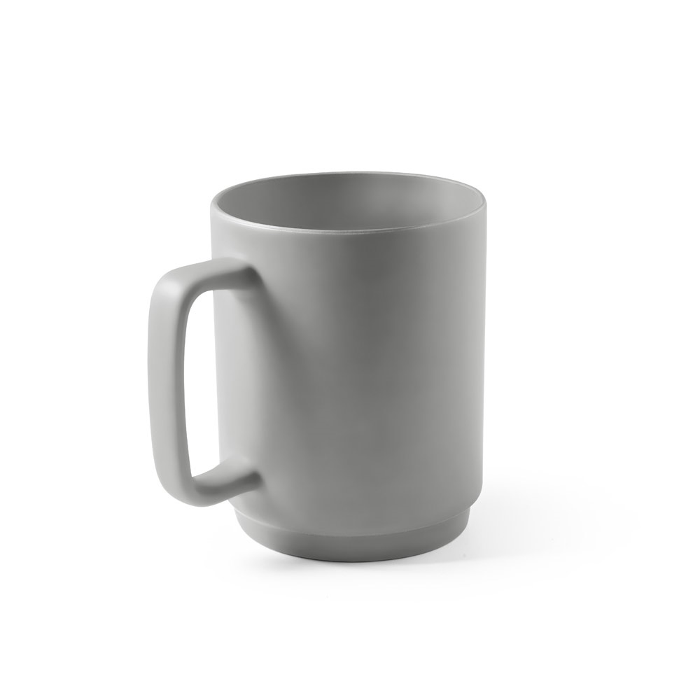 MIGHTY. Tazza in ceramica con corpo cilindrico 330 mL
