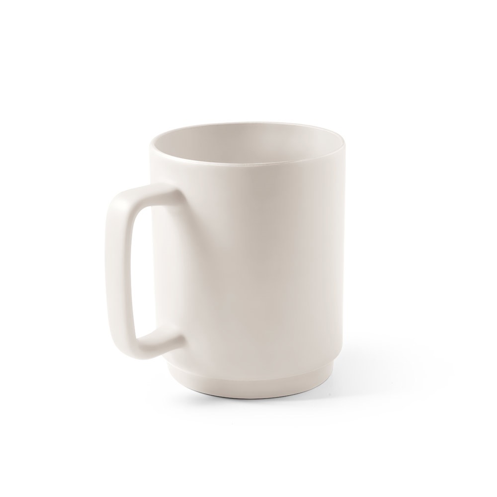 MIGHTY. Tazza in ceramica con corpo cilindrico 330 mL