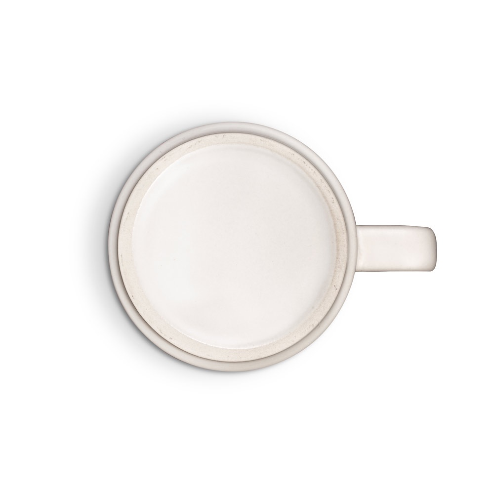 MIGHTY. Tazza in ceramica con corpo cilindrico 330 mL