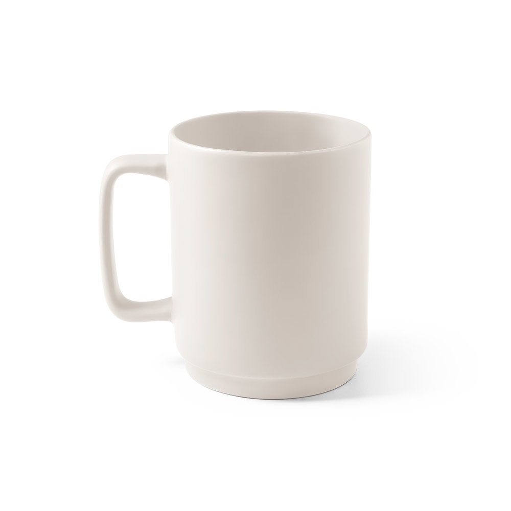 MIGHTY. Tazza in ceramica con corpo cilindrico 330 mL