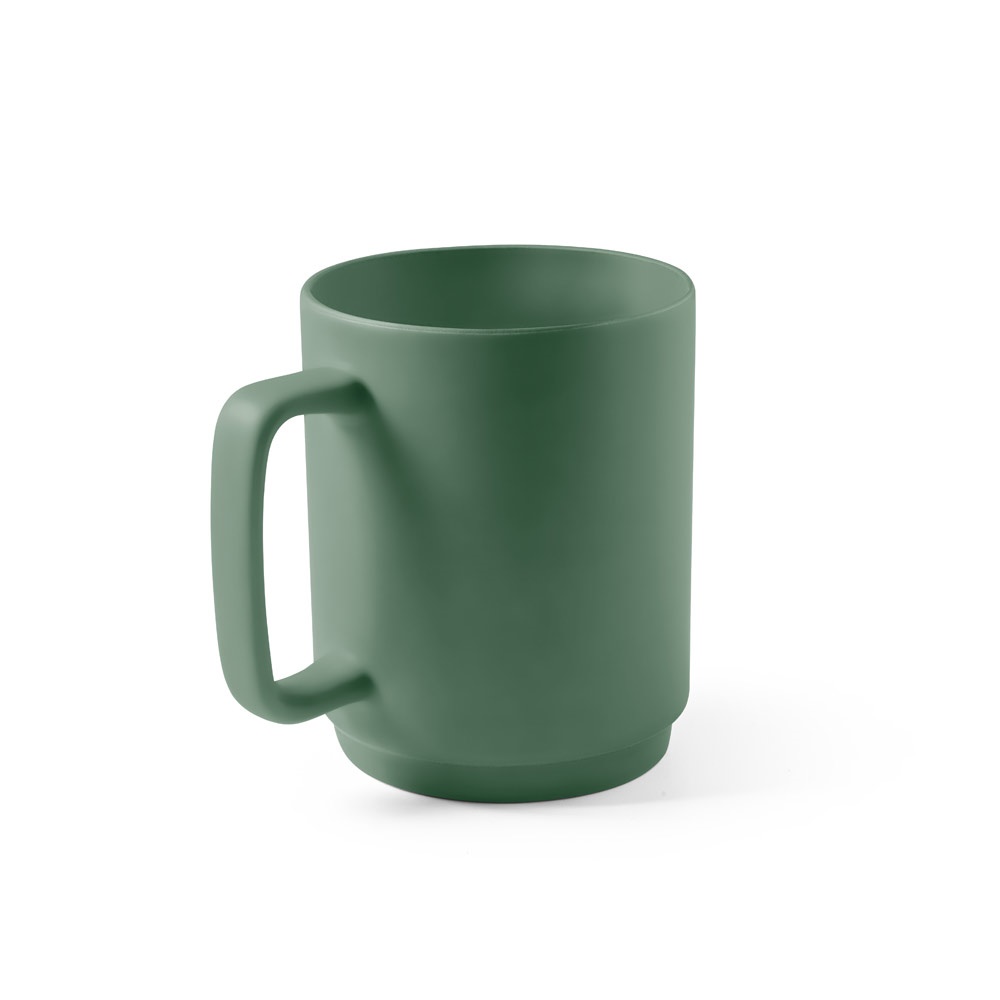 MIGHTY. Tazza in ceramica con corpo cilindrico 330 mL