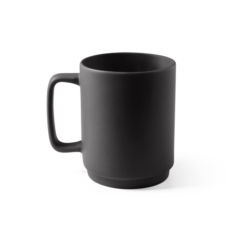 MIGHTY. Tazza in ceramica con corpo cilindrico 330 mL