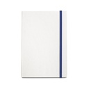 MILKY. Blocco note A5 con copertina rigida in carta riciclata al 100%