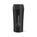 MONARDA. Bicchiere da viaggio in acciaio inox e PP 470 mL