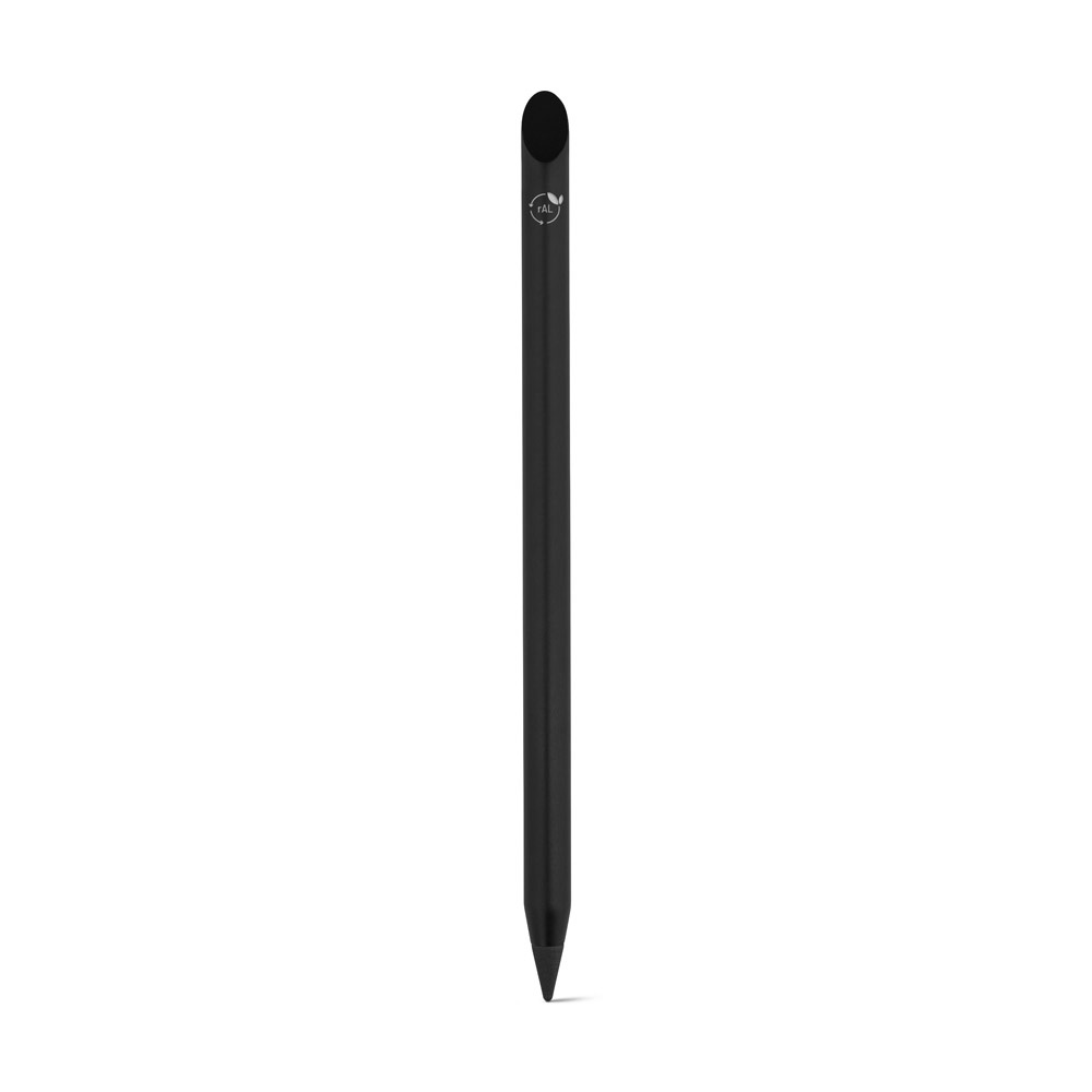 MONET. Penna in alluminio riciclato (100% rAL) senza inchiostro