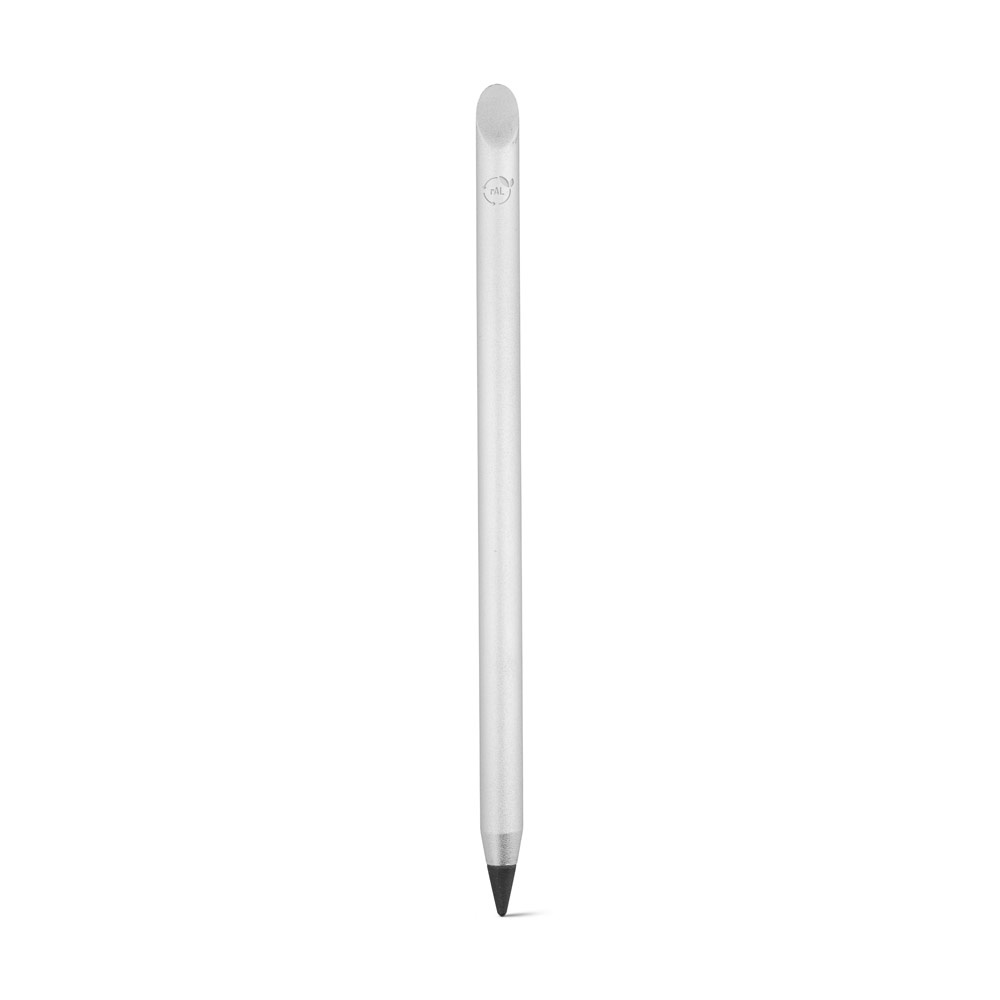 MONET. Penna in alluminio riciclato (100% rAL) senza inchiostro