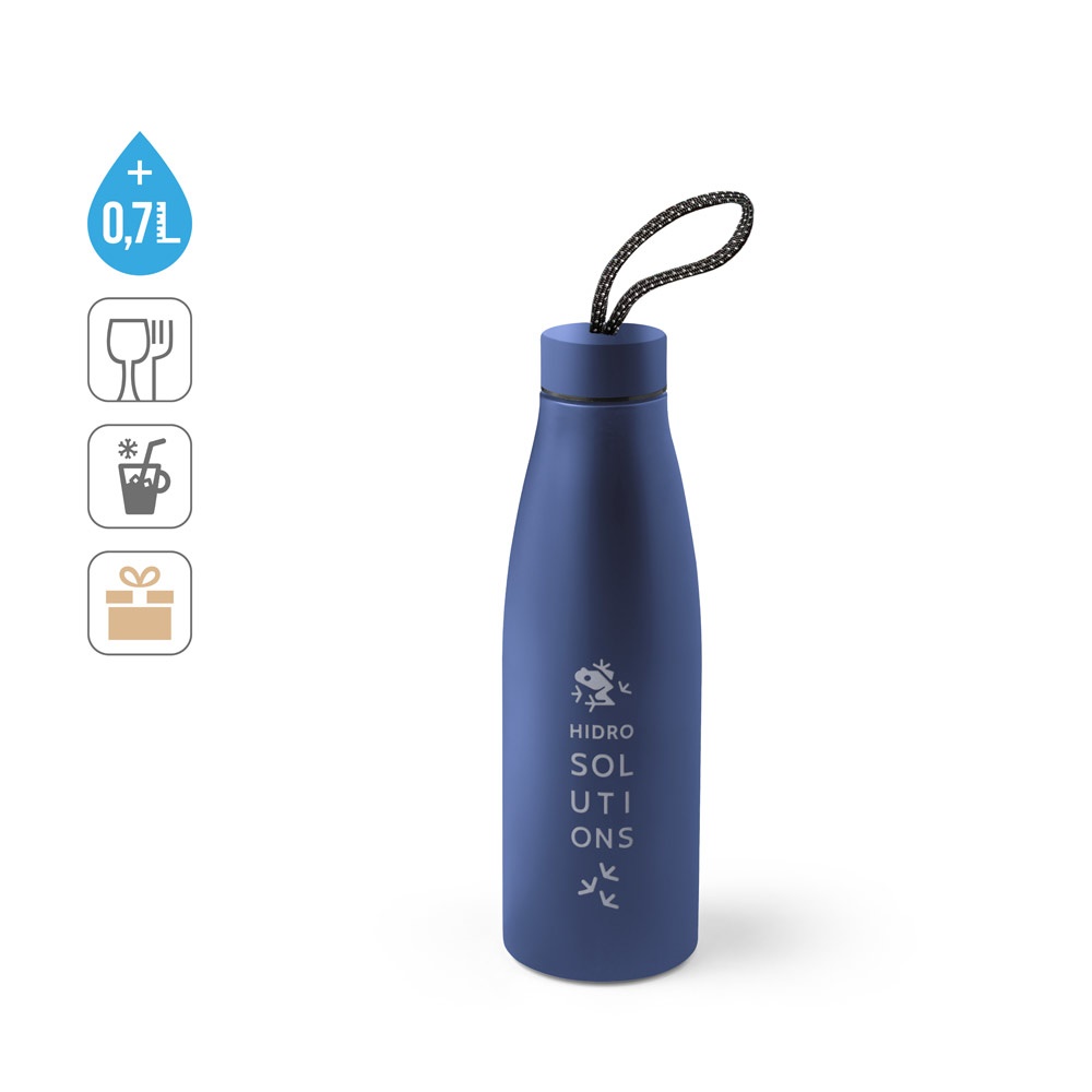 MORGAN. Borraccia in acciaio inox riciclato al 90% (710 mL)