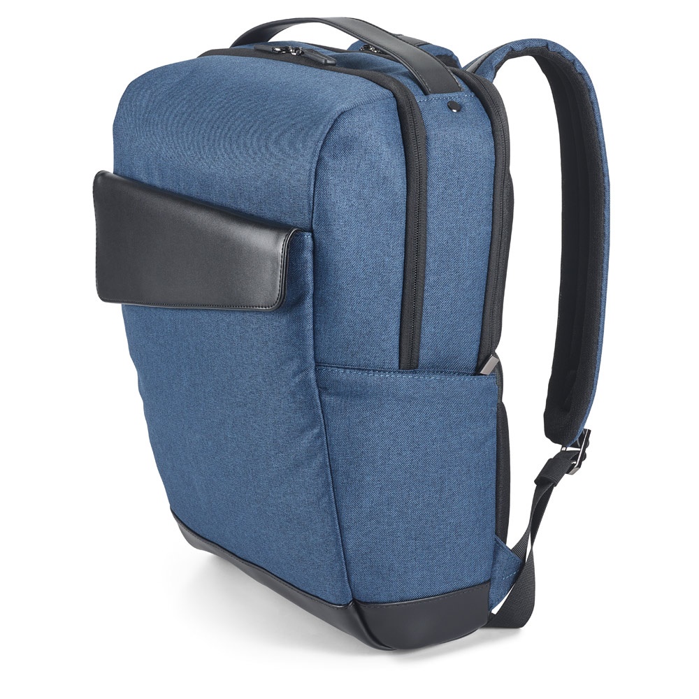 MOTION BACKPACK. Zaino in PU e poliestere twill 600D