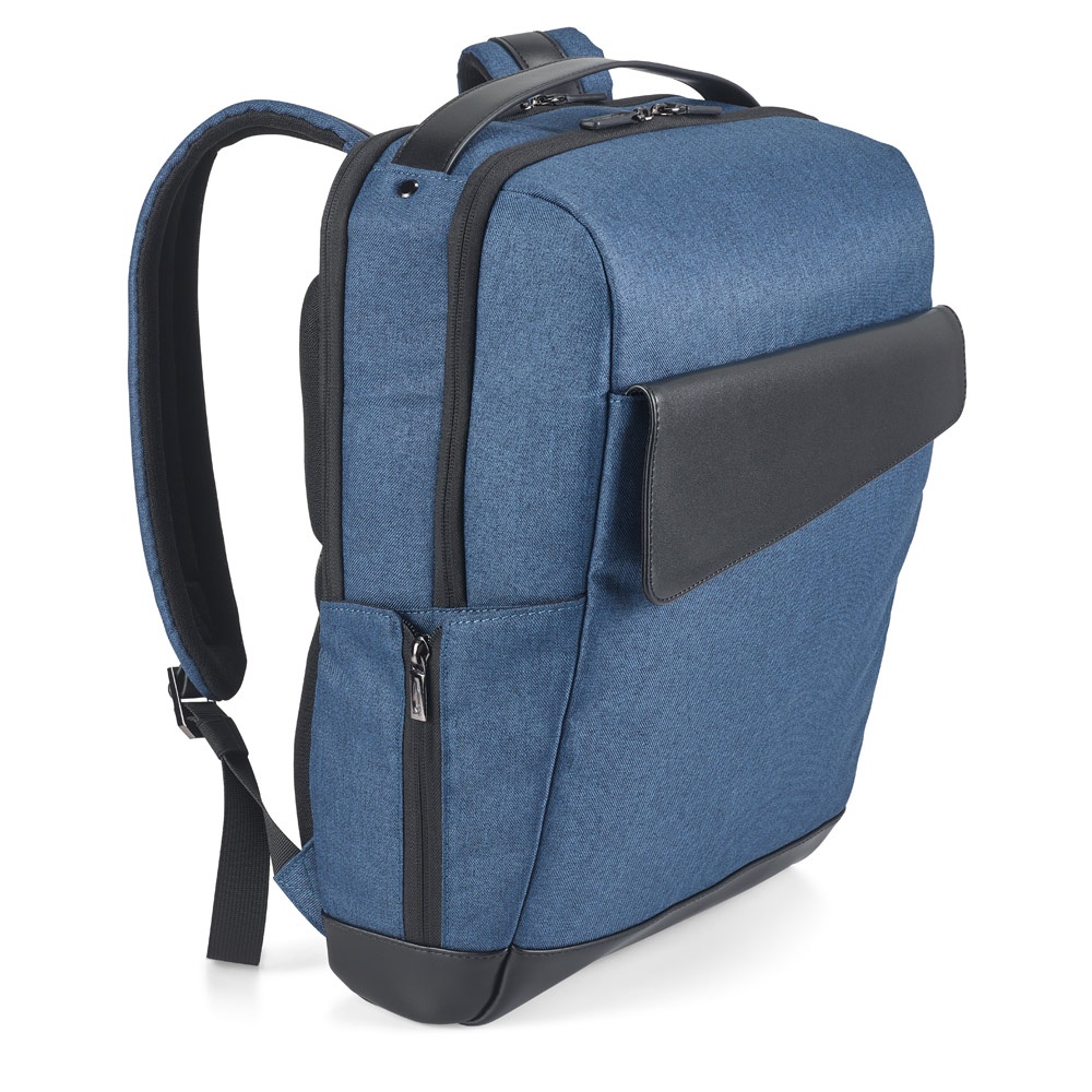 MOTION BACKPACK. Zaino in PU e poliestere twill 600D