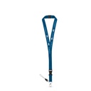 MURRAY. Lanyard in poliestere con moschettone in metallo