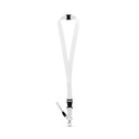 MURRAY. Lanyard in poliestere con moschettone in metallo