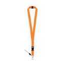 MURRAY. Lanyard in poliestere con moschettone in metallo