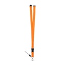 MURRAY. Lanyard in poliestere con moschettone in metallo