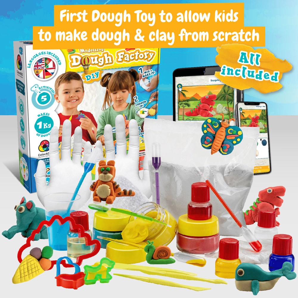 Modeling Dough Factory Kit I. Gioco educativo per bambini