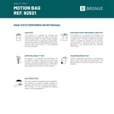 Motion Bag. Borsa da viaggio in poliestere twill e PU