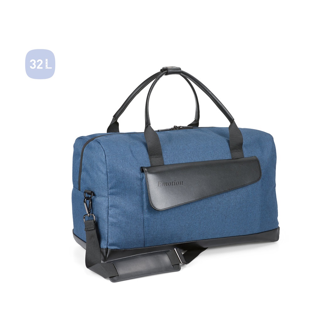 Motion Bag. Borsa da viaggio in poliestere twill e PU