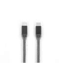 NADELLA. Cavo da USB-C a USB-C (60 W), con cordone intrecciato in poliestere e sistema magnetico per un avvolgimento agevole