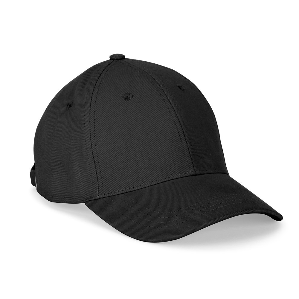 NATHAN. Cappellino 100% cotone (260 g/m²) con 6 pannelli