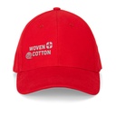 NATHAN. Cappellino 100% cotone (260 g/m²) con 6 pannelli