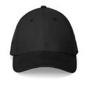 NATHAN. Cappellino 100% cotone (260 g/m²) con 6 pannelli